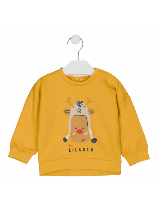 Kinder-Sweatshirt Gelb