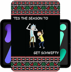Tri-Fold Flip Cover Rick and Morty 'Tis The Season (Samsung Galaxy Tab A8 2021 10,5")