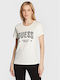 Guess Femeie Tricou Alb