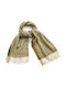 Verde 06-0980 Women's Wool Scarf Khaki