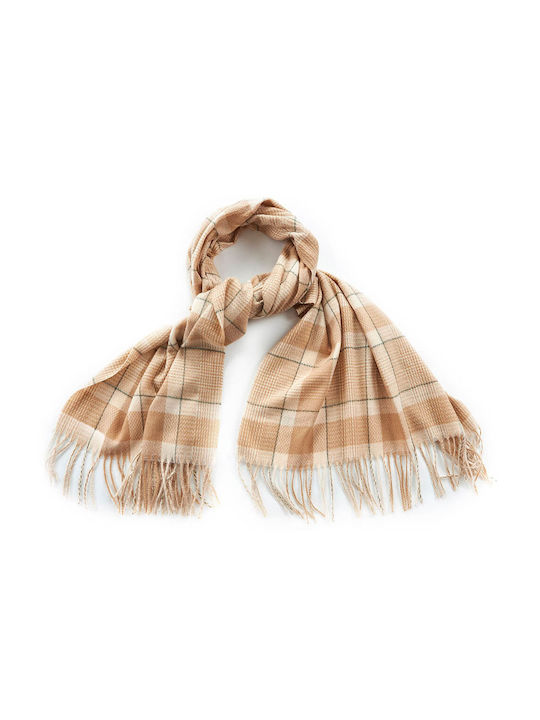 Verde 06-0957 Women's Wool Scarf Beige