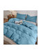 Lino Home Moderna Set Față de Pernă Albastru 50x70cm.
