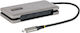 StarTech Hub 4 Porturi USB 3.2 Cu Conectare USB-C Argintiu