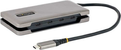 StarTech Hub 4 Porturi USB 3.2 Cu Conectare USB-C Argintiu