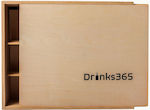 DRINKS365 #5 WOODEN BOX - 6 BOTTLES