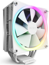 NZXT T120 RGB Ψύκτρα Επεξεργαστή για Socket AM4/AM5/1200/115x/1700 White