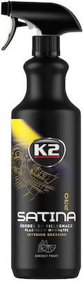 K2 Σπρέι Προστασίας για Εσωτερικά Πλαστικά - Ταμπλό Satina Pro Energy Fruit 1lt