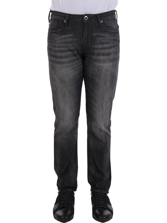 Herren Jeanshosen Slim Fit Grau