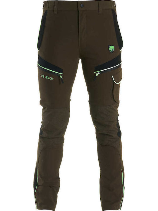 Univers Tofane Jagdhose Grün/Fluo in Grüner Farbe