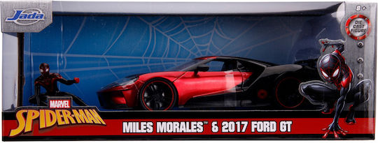 Jada Toys Marvel Miles Morales 2017 Ford GT Vehicul Replică în Scară 1:32