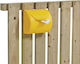 Children's Mailbox Mailbox 25 x 22.6 cm Yellow
