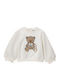 Kinder-Sweatshirt Ecru