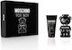 Moschino Toy Boy Männer Duftset mit Eau de Parfum und Duschgel 2 Stück
