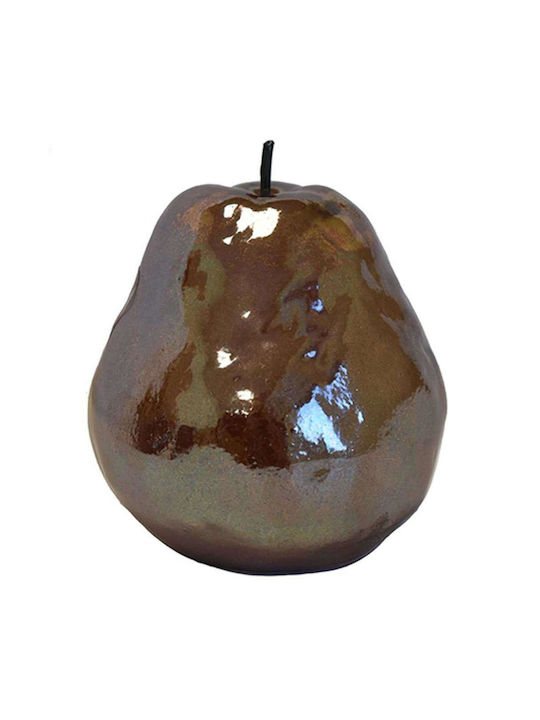 Atmosphera Decorative Pear made of Ceramic Material 9x9x8cm 1pcs