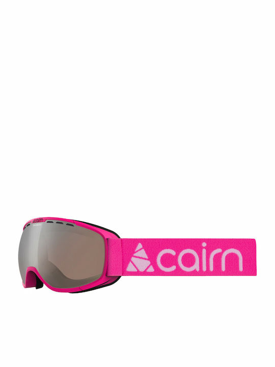 Cairn Rainbow SPX3000 Ski- & Snowboardbrille Erwachsene Rosa mit Linse in Braun Farbe