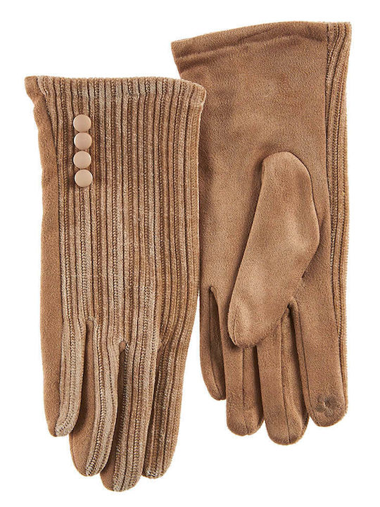 Verde Beige Handschuhe Berührung