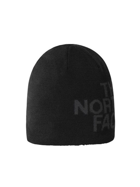 The North Face Knitted Reversible Beanie Cap Bl...