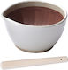 Ready Suribachi Motoshige Porcelain Mortar White 15.5cm