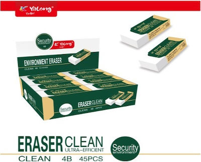 Eraser Clean 4B White-Green