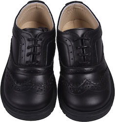 Babywalker Black Baptism Leather Soft Sole Oxfords