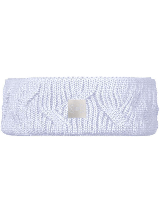 Under Armour Halftime Fleece Headband in White color