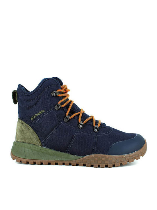 Columbia Fairbanks Omni-Heat Men's Blue Hiking ...