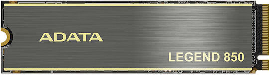 Adata Legend 850 SSD 1TB τύπου M.2 με σύνδεση PCI Express 4.0 και Ψύκτρα ALEG-850-1TCS