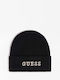 Guess Beanie Frauen Beanie Gestrickt in Schwarz Farbe