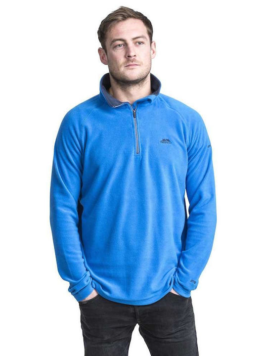 Trespass M Blackford Herren Fleece - MAFLMFN10001-BLUE