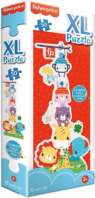 Puzzle pentru Copii Ζωάκια pentru 3++ Ani 50buc Fisher Price