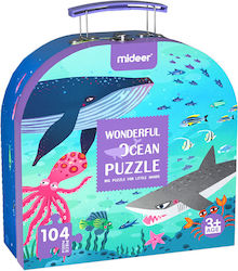 Παιδικό Puzzle Wonderful Ocean 104pcs για 3+ Ετών MiDeer