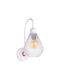 HomeMarkt Modern Lamp Wall with Socket E27 White 25x25x25cm