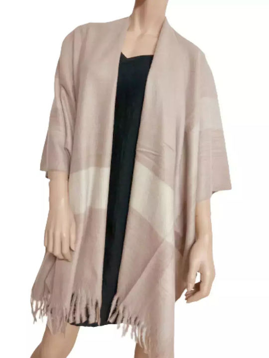 Verde Women's Poncho Taupe