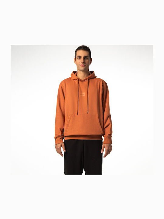 Be:Nation Sweatshirt mit Kapuze Braun