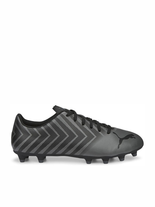 Puma Tacto II FG/AG Χαμηλά Ποδοσφαιρικά Παπούτσια με Τάπες Γκρι