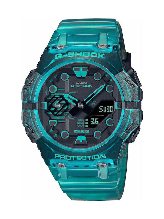 Casio G-shock Ρολόι Μπαταρίας με Καουτσούκ Λουράκι