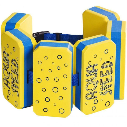 Aquaspeed Octopus Swim Belt with Building Blocks Yellow