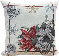 Linea Home Flower Pillow Case Beige