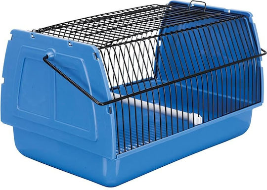 Trixie Vogelkäfig Transportkäfig Trixie Für Kleine Vögel & Tiere Blau 30x18x20cm Blau