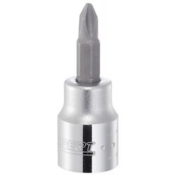 Expert Tools Walnut with Philips Head and Socket 3/8'' Size PH2 1pcs Expert Tools Walnut with Philips Head and Socket 3/8'' Size PH2 1pcs