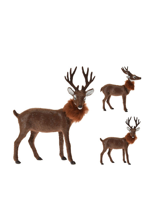 JK Home Decoration Christmas Reindeer Figure 26cm 2pcs (Μiscellaneous Designs)