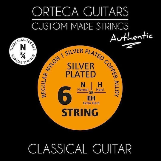 Ortega Normal 3/4 Set of Classical Guitar Strings 28 - 43