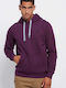 GAM006-20306 Sweatshirt mit Kapuze Lila
