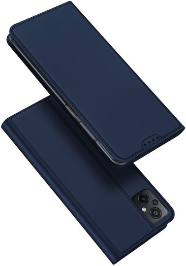 Dux Ducis Skin Pro Buchen Sie Synthetisches Leder Marineblau (Xiaomi Poco M5)