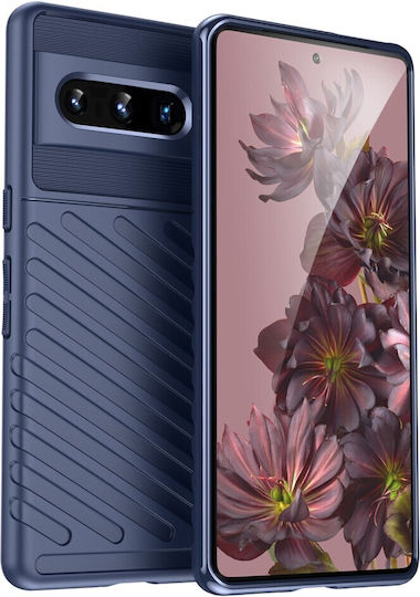 Back Cover Silicon Albastru (Google Pixel 7 Pro)
