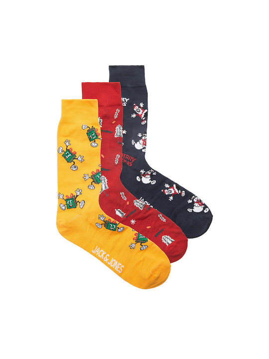 Jack & Jones Unisex Χριστουγεννιάτικες Κάλτσες Mango Mojito 3 Pack