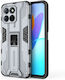 Shockproof Armor Back Cover Πλαστικό Μαγνητικό Γκρι (Honor X8)