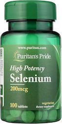 Puritan's Pride Selenium 100 ταμπλέτες