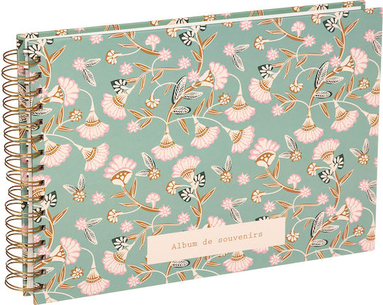 Album Romance for 160 Photos Green 32.2x22cm