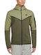 Sportswear Tech Fleece Ζακέτα με Κουκούλα Χακί